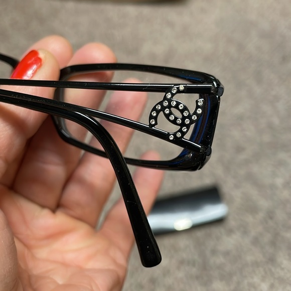 Chanel diamond double c logo glasses in excellent condition - Picture 2 of 12